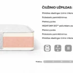 Skilimo schema CORRADO Čiužinys