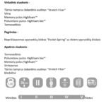 Skilimo schema VINCENTE Čiužinys