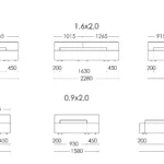 Skilimo schema Моа Miegamojo Lova