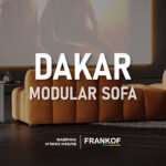 Ilgai laukta naujiena iš FRANKOF – modulinė sofa „Dakaras“