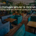 Ryškus įdomaus baldų dizaino ir autorinių kokteilių miksas