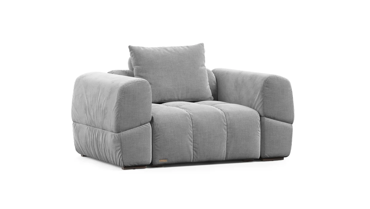 Dakar XL sofa lova su moduline kampine forma ir erdvia sėdimąja dalimi.