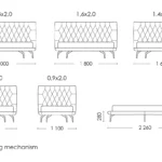 Skilimo schema Midway Classic Miegamojo Lova